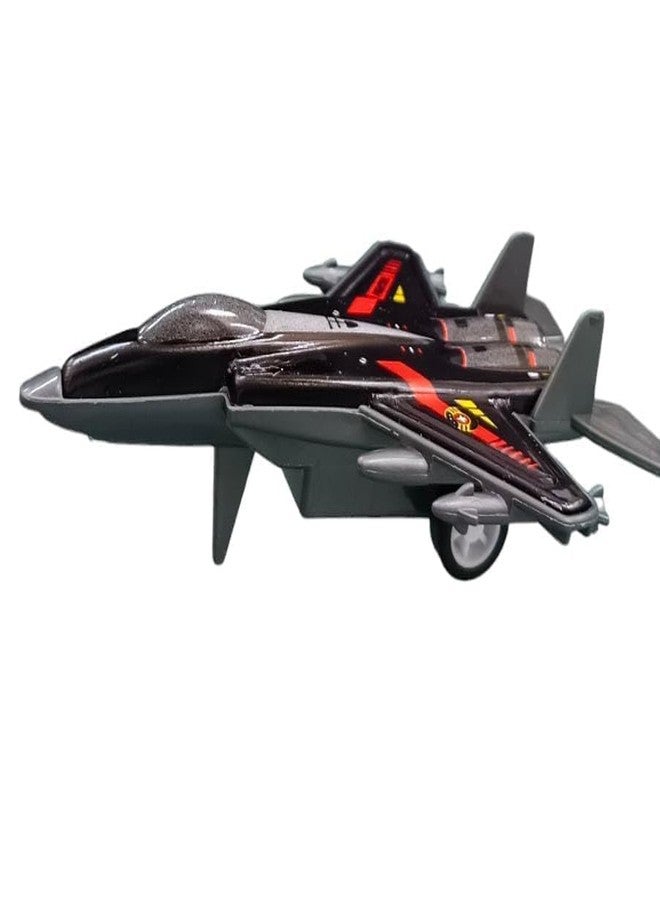 Qwick Click Mini Fighter Jets Set for Kids | Push and Go Unbrekable Friction Powered Airplane Model Set Toys | Ideal Gift Or Return Gifts for Kids (6) - Image 5